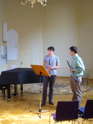 Meisterkurs für Klarinette mit Prof. Martin Spangenberg in St. Annen und Brigitten