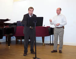 Andy giving a master class