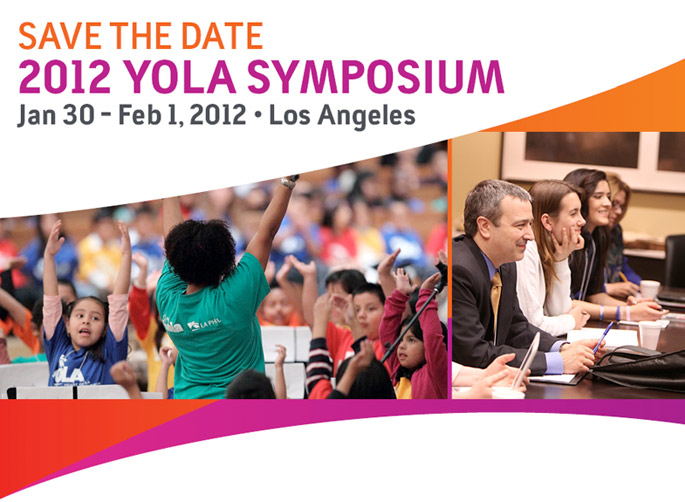 Save the Date - YOLA Symposium 2012
